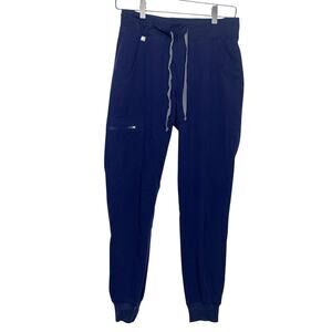 Figs women's Navy Blue 1683 Zamora jogger style scrubs scrub pants SZ XS